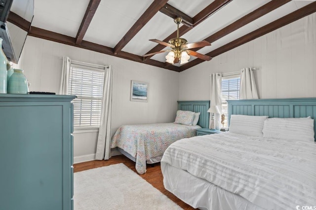 325 N 58th Ave N, North Myrtle Beach, SC 29582 - bedroom featuring wood finished floors and ceiling fan