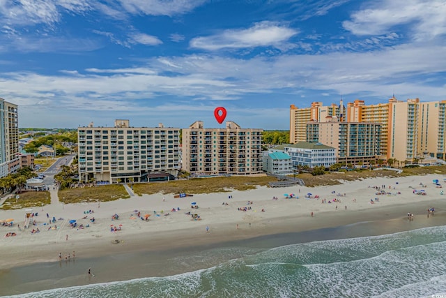 517 S Ocean Blvd Unit 705, North Myrtle Beach, SC 29582 - view of urban area with expansive coastline