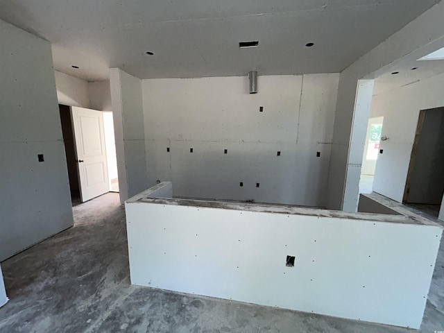 204 Valerio St, Myrtle Beach, SC 29579 - spare room with unfinished concrete floors