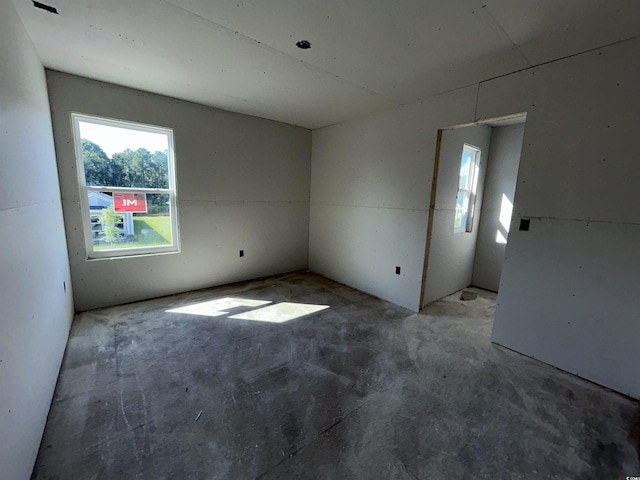 204 Valerio St, Myrtle Beach, SC 29579 - empty room featuring unfinished concrete flooring