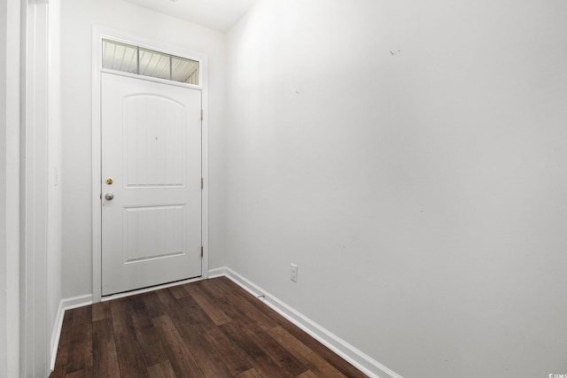 4051 Mclamb Ave Unit 4051, Little River, SC 29566 - doorway to outside featuring baseboards and dark wood-style floors
