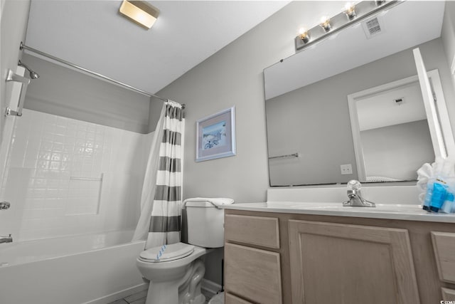 221 N Waccamaw Dr, Murrells Inlet, SC 29576 - bathroom featuring shower / tub combo with curtain and vanity