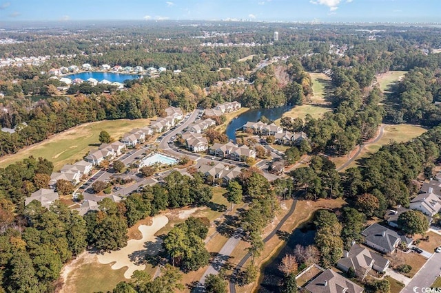 4645 Fringetree Dr Unit 10B, Murrells Inlet, SC 29576 - view of property location with a nearby body of water, a golf club, and nearby suburban area