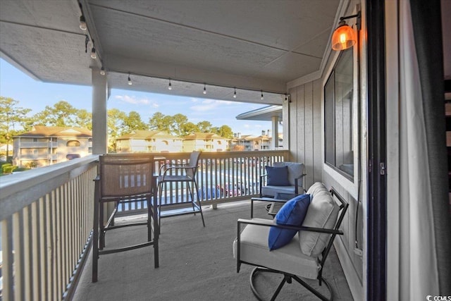 4222 Pinehurst Dr Unit I-9, Little River, SC 29566 - balcony featuring a water view