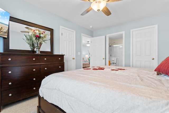 864 Barn Owl Ct Unit 864, Myrtle Beach, SC 29579 - bedroom featuring connected bathroom and ceiling fan