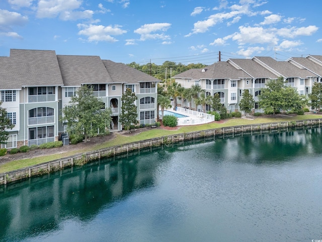 70 Addison Cottage Way Unit 216, Murrells Inlet, SC 29576 - view of pool with a water view and a residential view