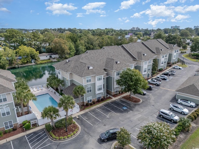 70 Addison Cottage Way Unit 216, Murrells Inlet, SC 29576 - aerial view of a pool and a large body of water