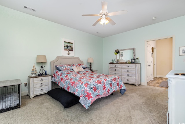 70 Addison Cottage Way Unit 216, Murrells Inlet, SC 29576 - carpeted bedroom with baseboards and a ceiling fan