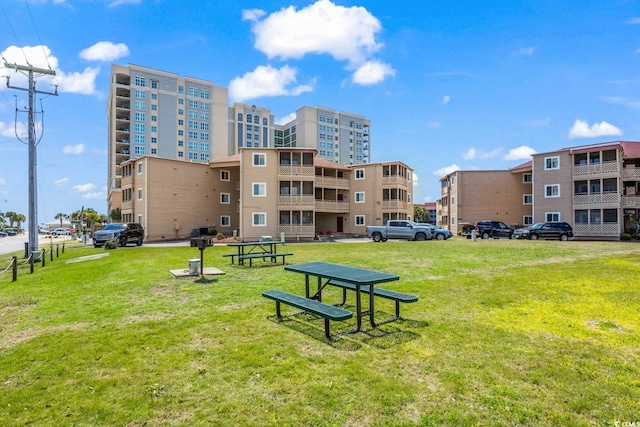 609 Hillside Dr S Unit D-17, North Myrtle Beach, SC 29582 - view of home's community featuring a lawn
