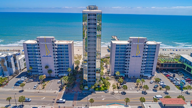 1304 N Ocean Blvd Unit 207, Myrtle Beach, SC 29577 - bird's eye view of expansive coastline