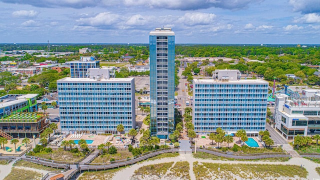 1304 N Ocean Blvd Unit 207, Myrtle Beach, SC 29577 - view of urban area with a pool area