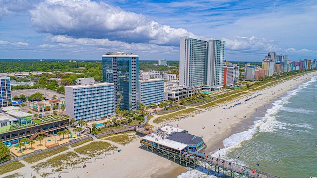 1304 N Ocean Blvd Unit 207, Myrtle Beach, SC 29577 - view of urban area featuring expansive coastline