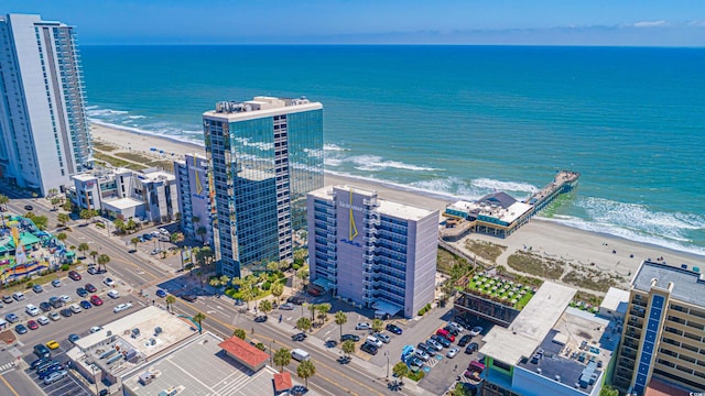 1304 N Ocean Blvd Unit S-204, Myrtle Beach, SC 29577 - view of urban area featuring expansive beach
