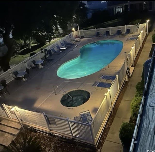 1851 Colony Dr Unit 5M, Surfside Beach, SC 29575 - community pool featuring a patio