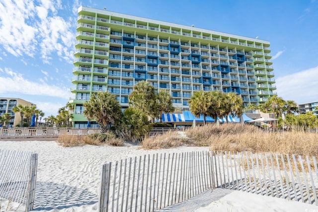 1105 S Ocean Blvd Unit 128, Myrtle Beach, SC 29577 - view of apartment building / complex