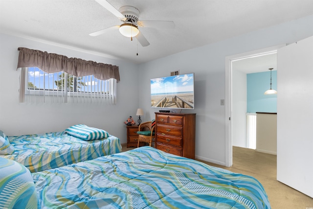 500 Eagle Way Unit 19, Little River, SC 29566 - bedroom with carpet and ceiling fan