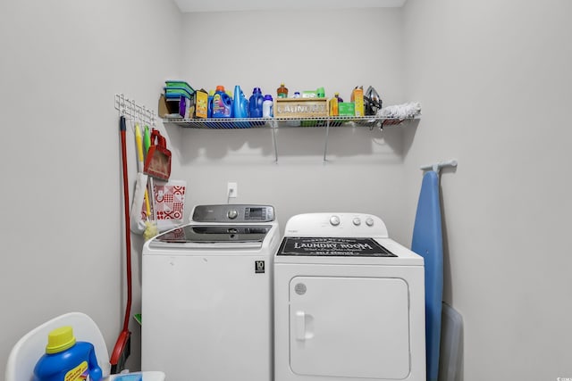 1276 Brighton Hill Ave, Myrtle Beach, SC 29588 - laundry room featuring washer and dryer