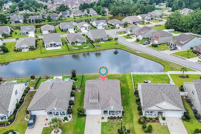 1276 Brighton Hill Ave, Myrtle Beach, SC 29588 - aerial perspective of suburban area with a large body of water