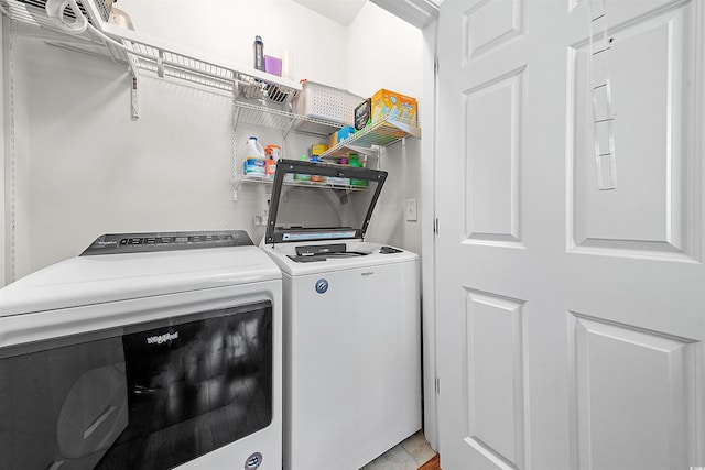 2761 Kruzel St Unit H, Myrtle Beach, SC 29577 - laundry area with washing machine and dryer