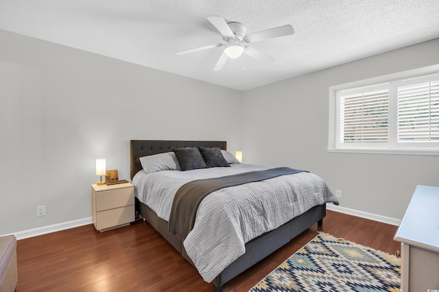 10301 N Kings Hwy Unit 21-4, Myrtle Beach, SC 29572 - bedroom featuring wood finished floors and a ceiling fan