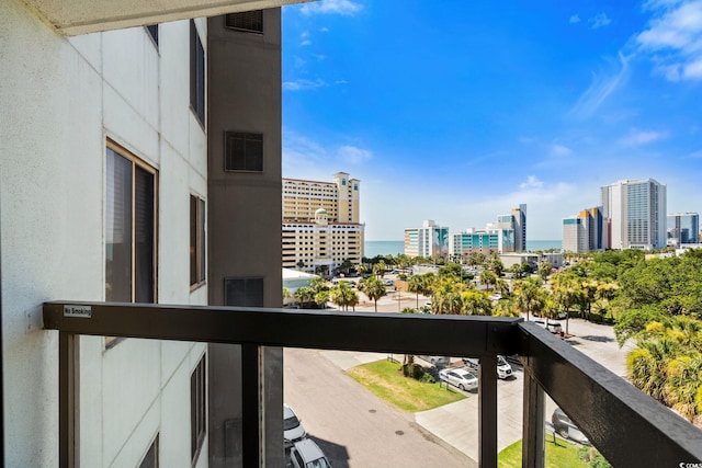 400 20th Ave N Unit 606, Myrtle Beach, SC 29577 - balcony with a view of city