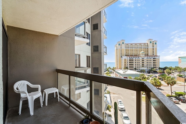 400 20th Ave N Unit 606, Myrtle Beach, SC 29577 - balcony with a city view and a water view