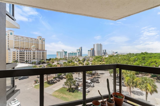 400 20th Ave N Unit 606, Myrtle Beach, SC 29577 - balcony featuring a view of city