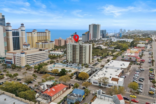 400 20th Ave N Unit 606, Myrtle Beach, SC 29577 - skyline view with a large body of water