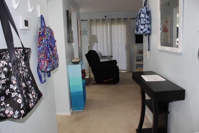 1025 Plantation Dr W Unit 2625/2626, Little River, SC 29566 - hallway with carpet floors and baseboards