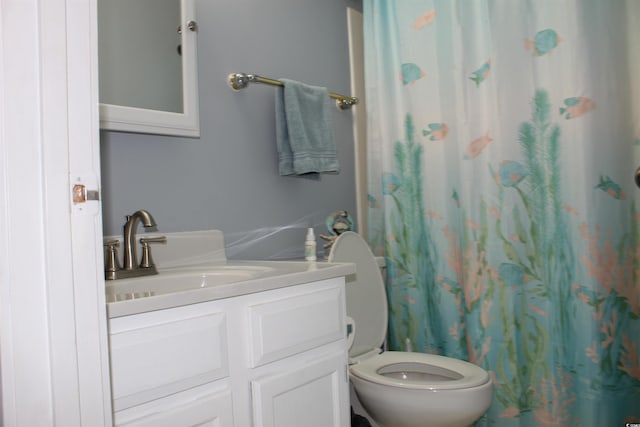 1025 Plantation Dr W Unit 2625/2626, Little River, SC 29566 - bathroom with vanity and a shower with shower curtain