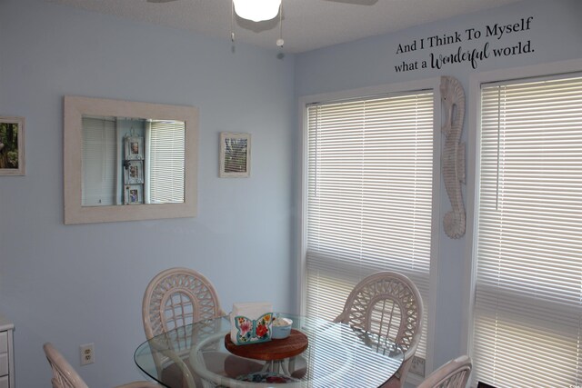 1025 Plantation Dr W Unit 2625/2626, Little River, SC 29566 - dining room featuring ceiling fan