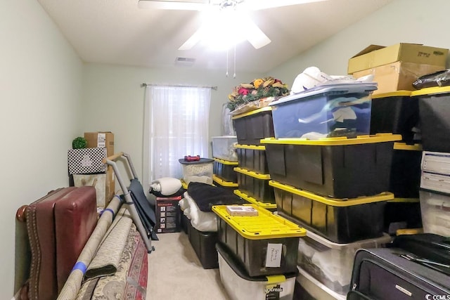 417 Pennington Loop, Myrtle Beach, SC 29588 - storage with ceiling fan
