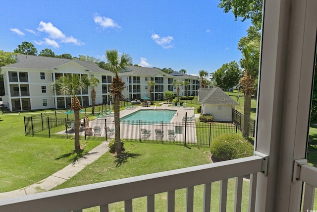 493 White River Dr Unit 28-D, Myrtle Beach, SC 29579 - community pool with a patio area