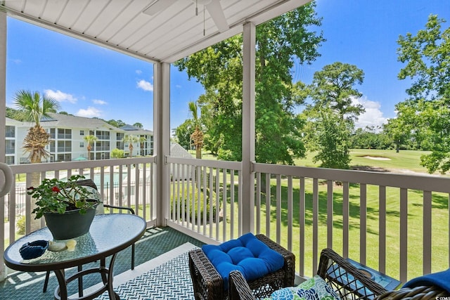 493 White River Dr Unit 28-D, Myrtle Beach, SC 29579 - view of balcony
