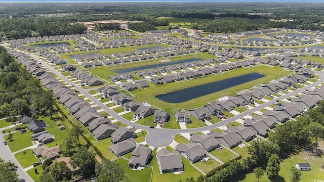 860 Brant St, Myrtle Beach, SC 29579 - aerial perspective of suburban area with a large body of water