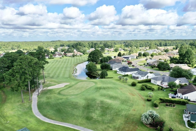 697 Tupelo Ln Unit 24G, Longs, SC 29568 - aerial perspective of suburban area featuring a golf course and a nearby body of water