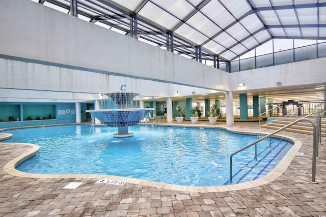 1501 S Ocean Blvd Unit 1535, Myrtle Beach, SC 29577 - view of indoor pool