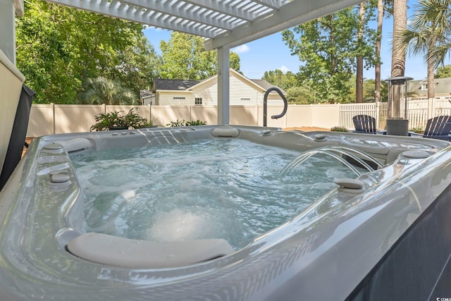 4002 Bayfield Loop, Murrells Inlet, SC 29576 - view of swimming pool featuring a hot tub