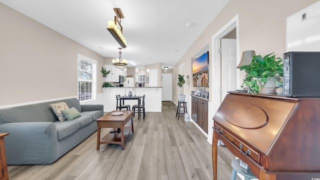 521 White River Dr Unit 21C, Myrtle Beach, SC 29579 - living room with light wood-type flooring
