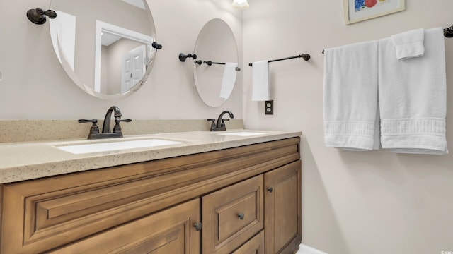 521 White River Dr Unit 21C, Myrtle Beach, SC 29579 - bathroom featuring double vanity