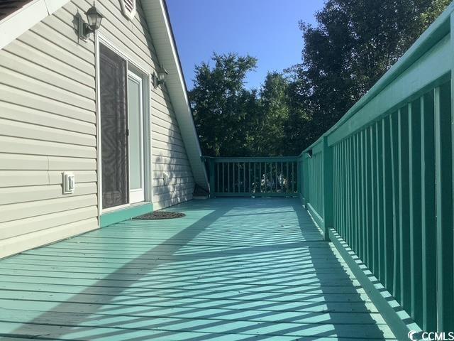 390 Boundary Ave, Murrells Inlet, SC 29576 - view of wooden deck