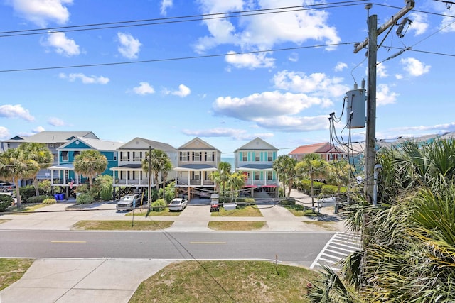 1020 Ocean Blvd S Unit A, Surfside Beach, SC 29575 - view of front of property with a residential view