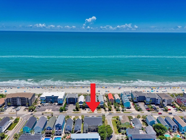 1020 Ocean Blvd S Unit A, Surfside Beach, SC 29575 - aerial perspective of suburban area with expansive beach
