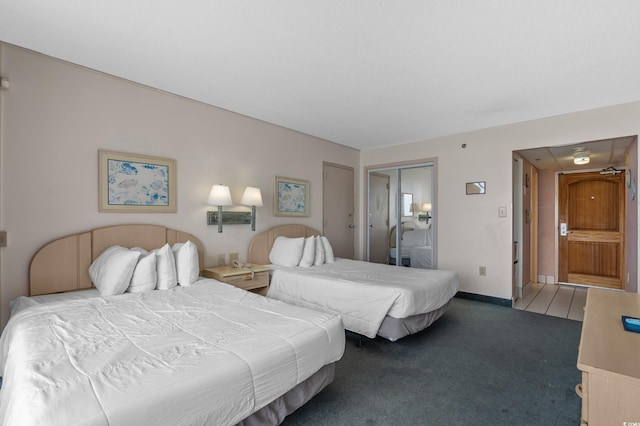 9550 Shore Dr Unit 1537/1538, Myrtle Beach, SC 29572 - bedroom featuring carpet floors and a closet