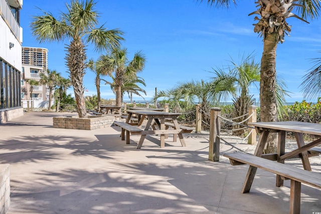 9550 Shore Dr Unit 1537/1538, Myrtle Beach, SC 29572 - view of patio with outdoor dining area