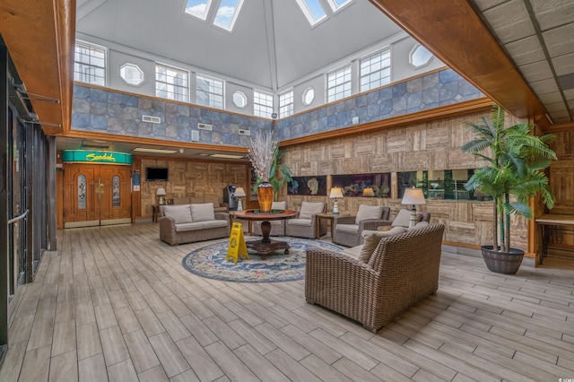 9550 Shore Dr Unit 1537/1538, Myrtle Beach, SC 29572 - lobby with a towering ceiling