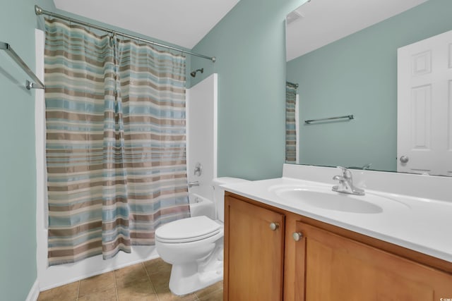 244 Devonbrook Pl, Longs, SC 29568 - full bath featuring vanity, shower / bath combo, and tile patterned floors