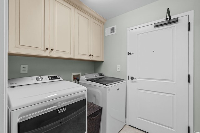 9547 Edgerton Dr Unit 405, Myrtle Beach, SC 29572 - laundry area featuring separate washer and dryer and cabinet space