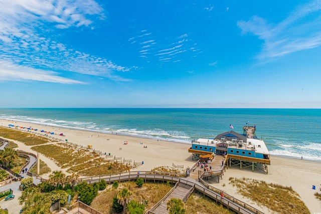 1304 N Ocean Blvd Unit 1104, Myrtle Beach, SC 29577 - water view with nearby beach