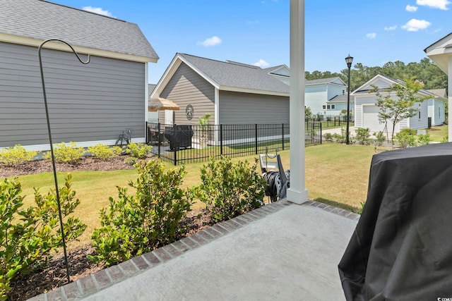 1524 Sayebrook Pkwy, Myrtle Beach, SC 29588 - view of patio with a grill